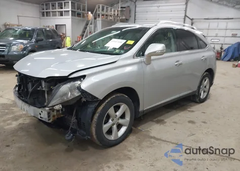 2012 Lexus Rx 350 z USA, uszkodzony, nr VIN 2T2BK1BA7CC133116